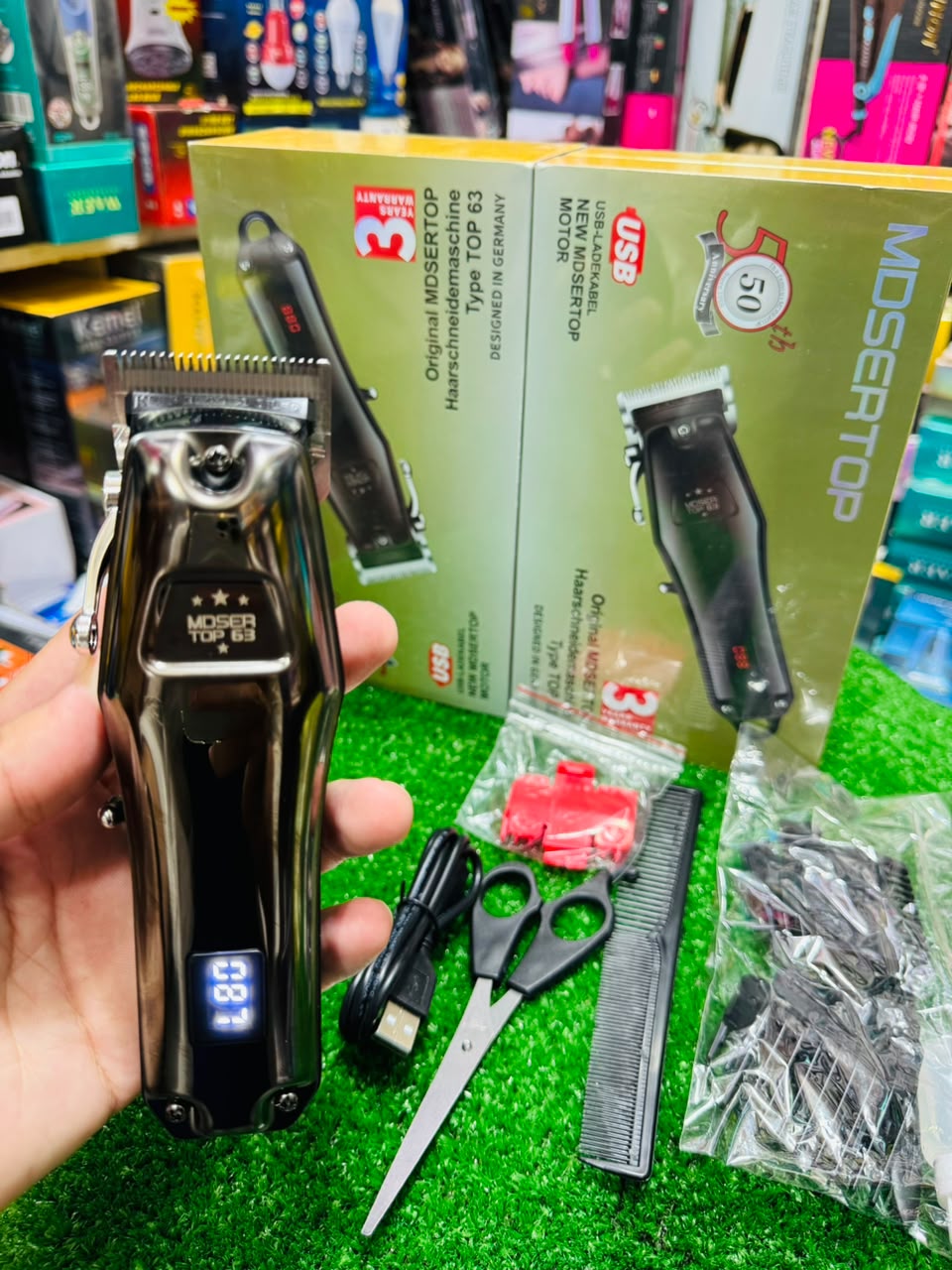 Moser Top Professional Hair Clipper – Rechargeable Trimmer
