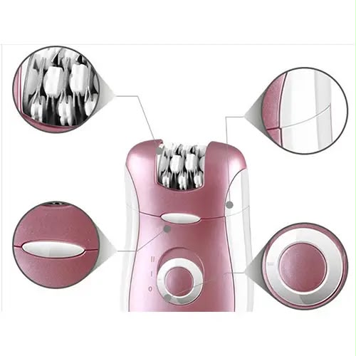 Kemei KM-2068 Luxury 3-in-1 Hair Removal System