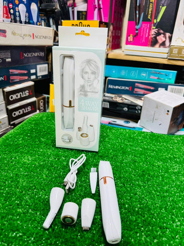 4-Way Multi-Functional Electric Shaver for Women