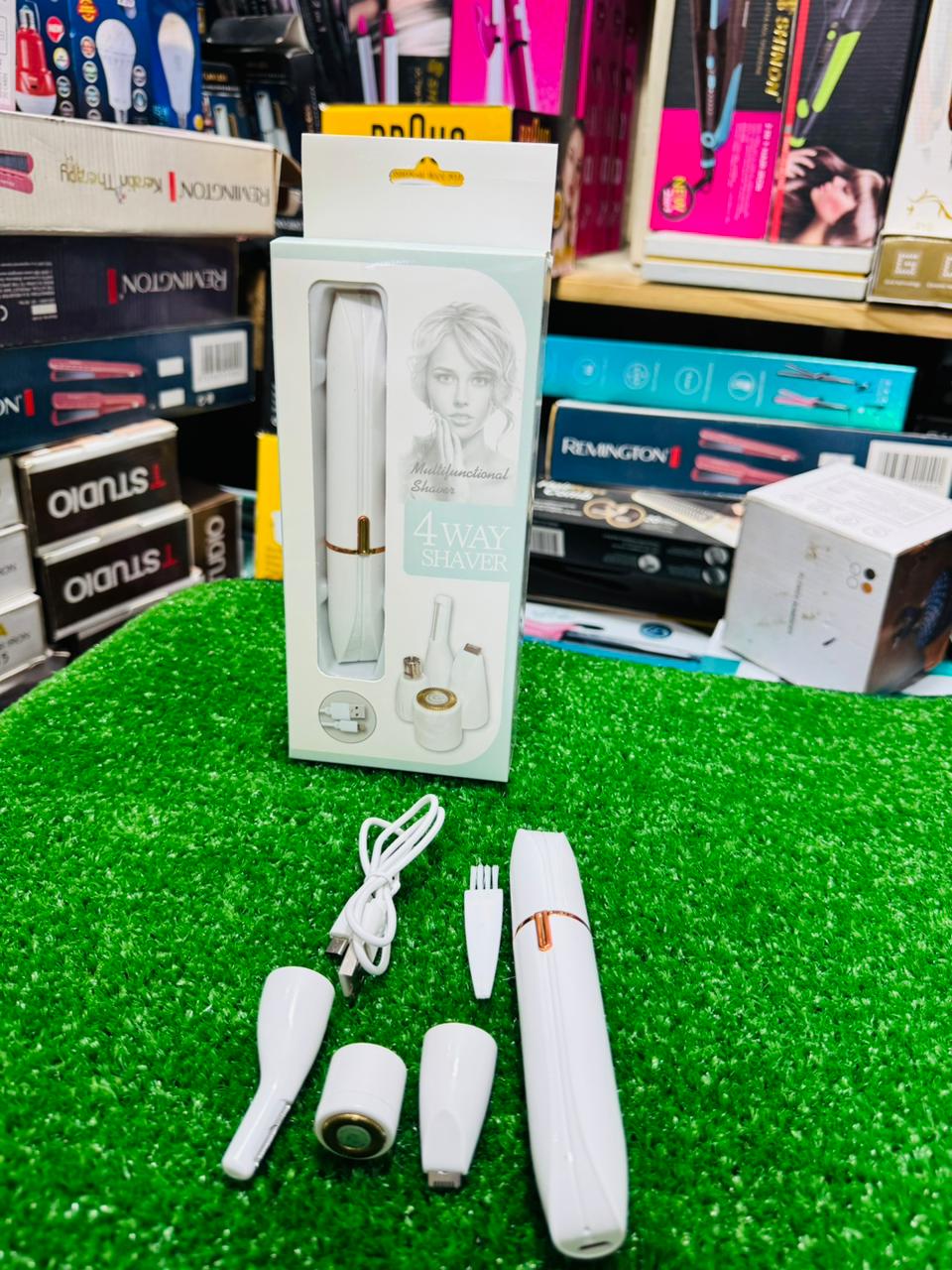 4-Way Multi-Functional Electric Shaver for Women