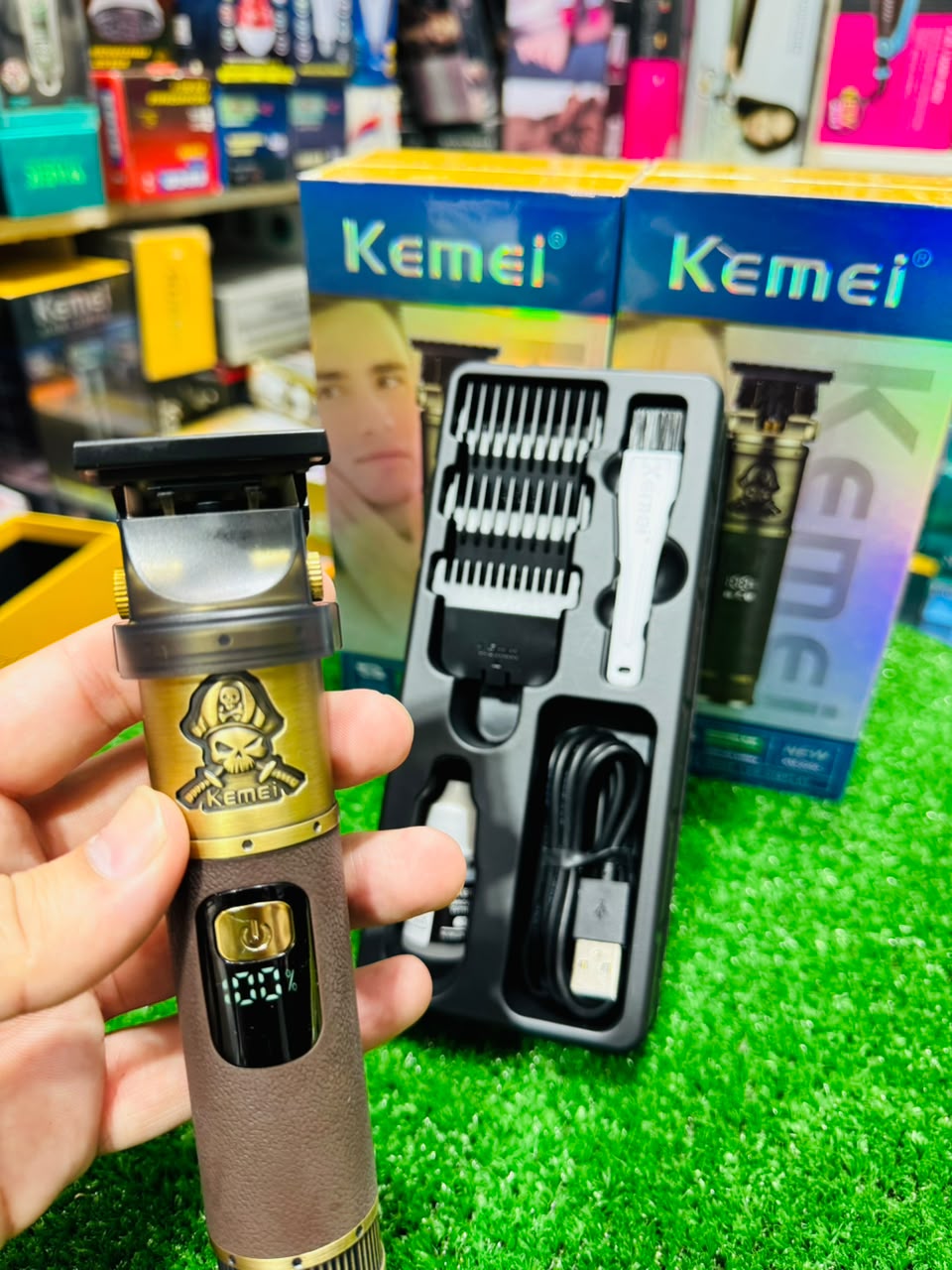 Kemei Professional T-Blade Hair & Beard Trimmer