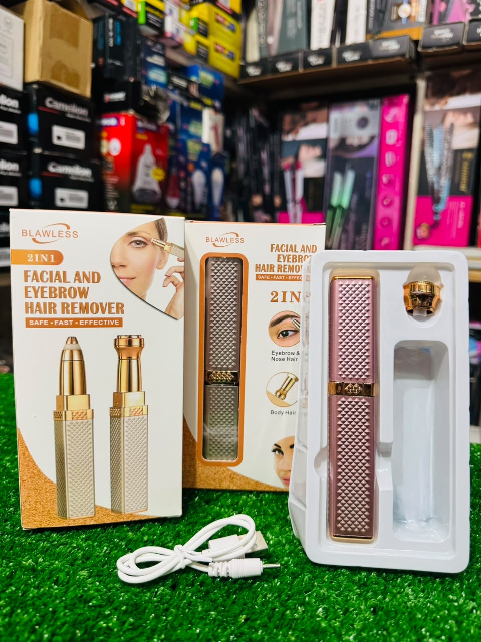 Blawless HX-207 2-in-1 Facial & Eyebrow Hair Remover.