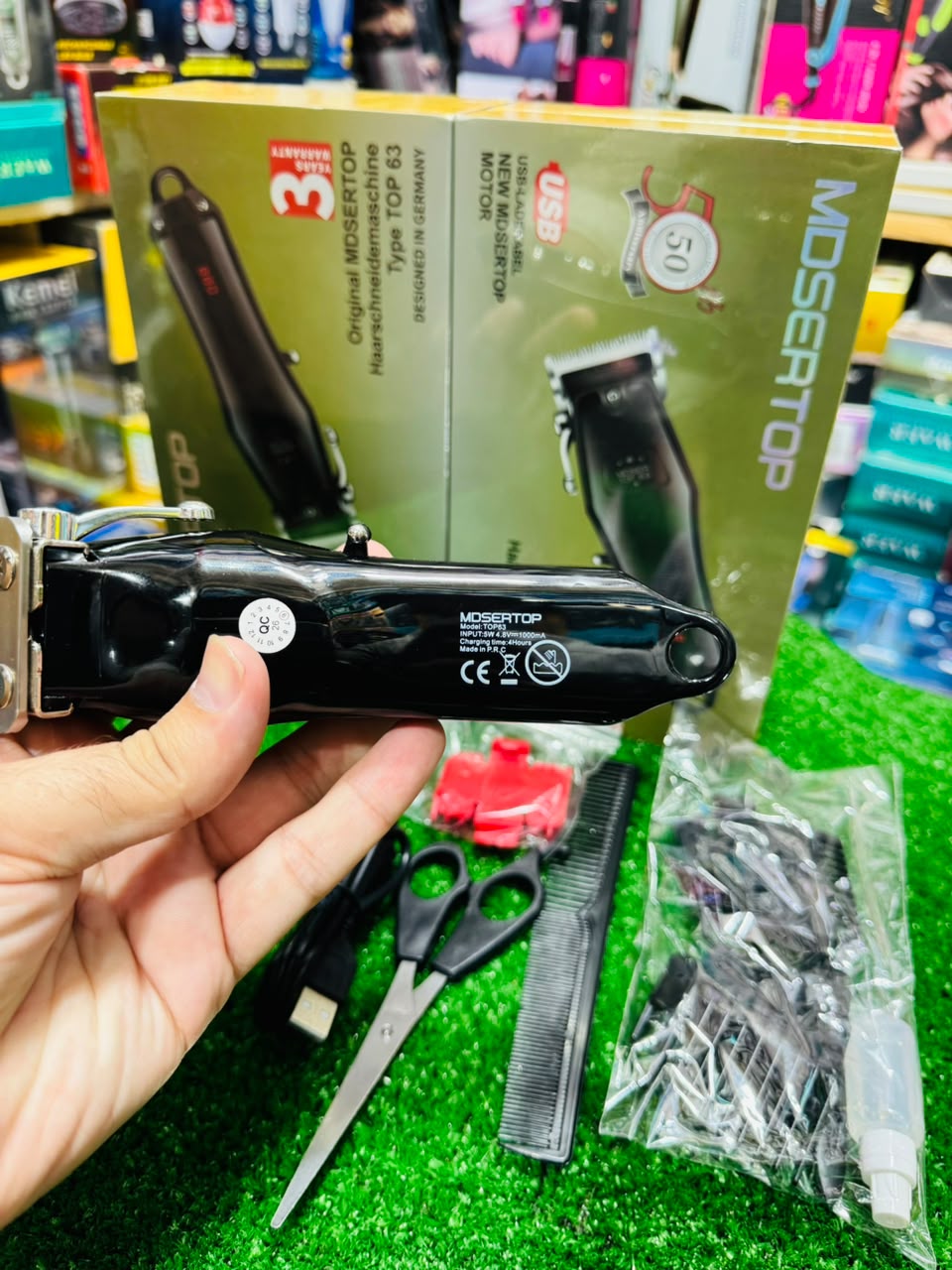 Moser Top Professional Hair Clipper – Rechargeable Trimmer