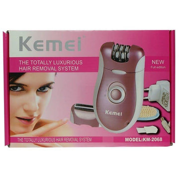 Kemei KM-2068 Luxury 3-in-1 Hair Removal System
