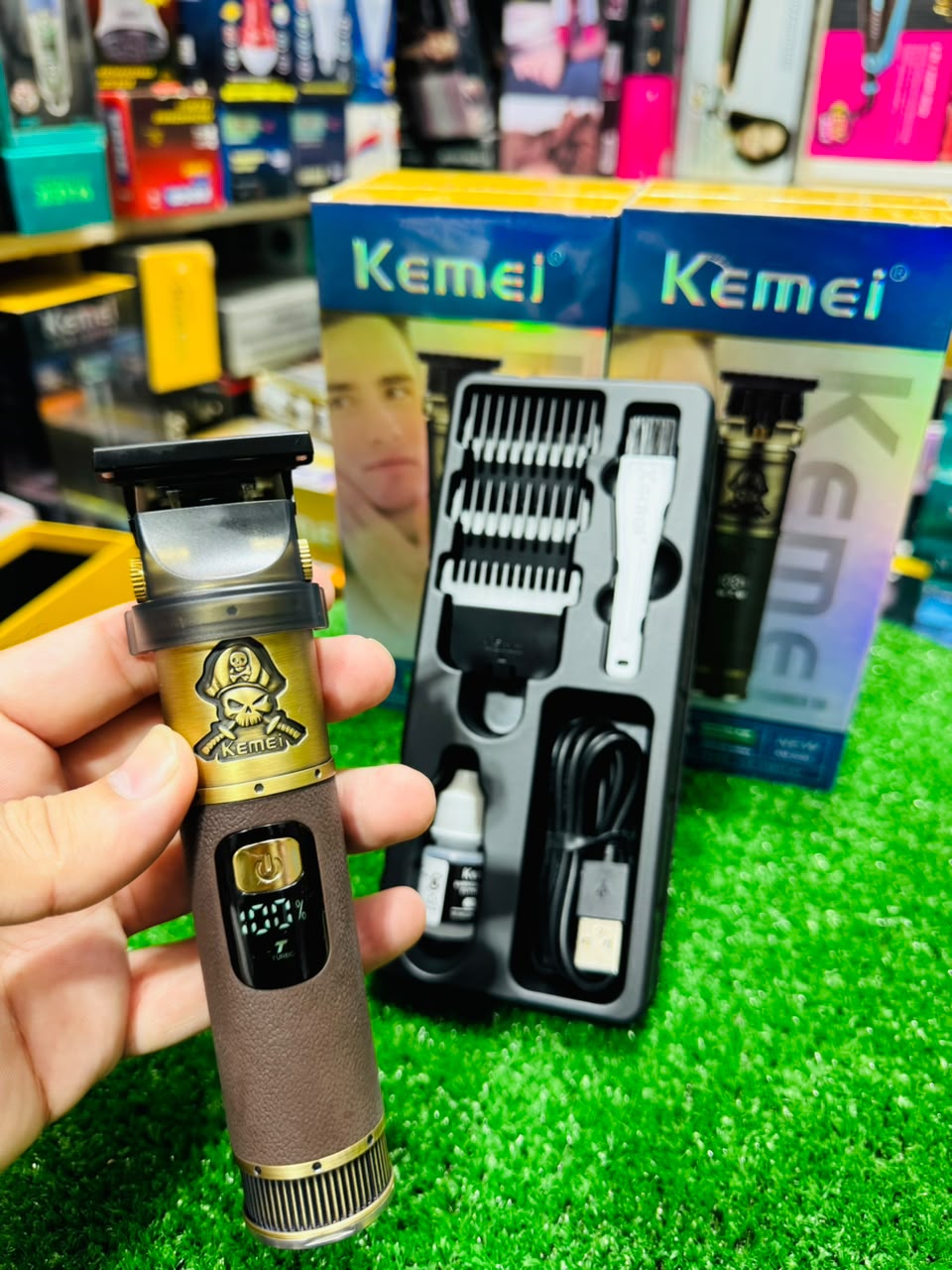 Kemei Professional T-Blade Hair & Beard Trimmer