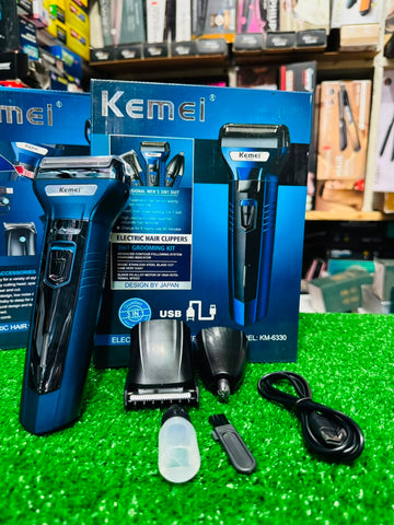 Kemei KM-6330 3-in-1 Professional Grooming Kit
