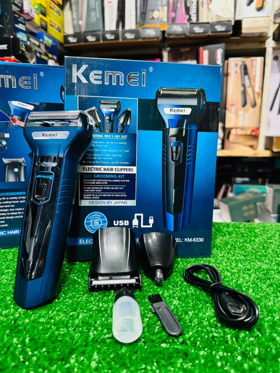 Kemei KM-6330 3-in-1 Professional Grooming Kit