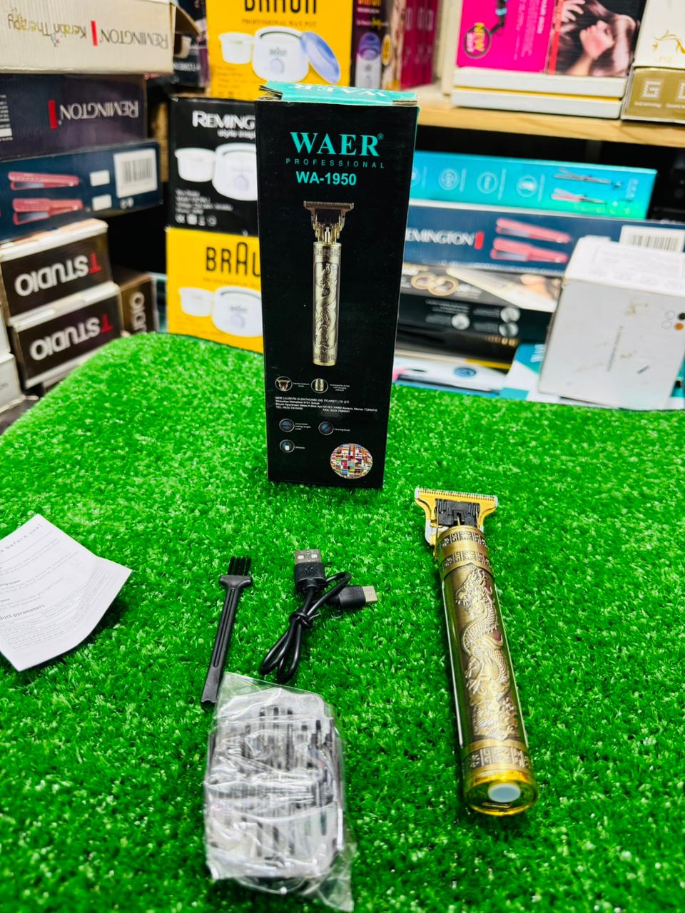 WAER Professional WA-1950 Rechargeable T9 Hair Trimmer