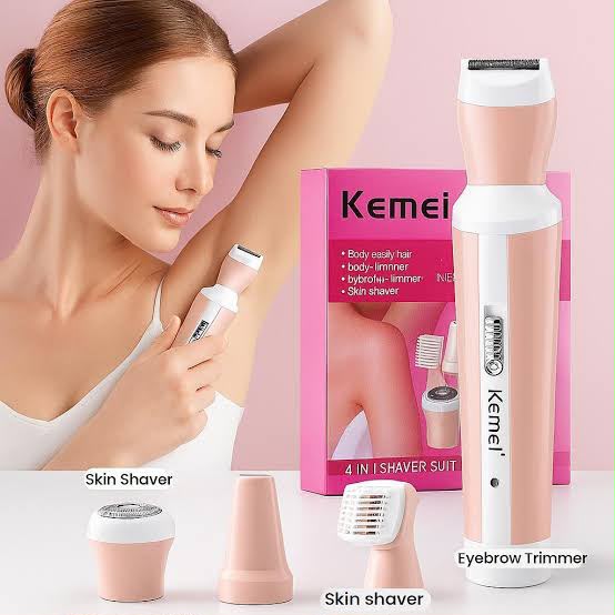 Kemei KM-3024 4-in-1 Electric Shaver & Hair Removal Kit