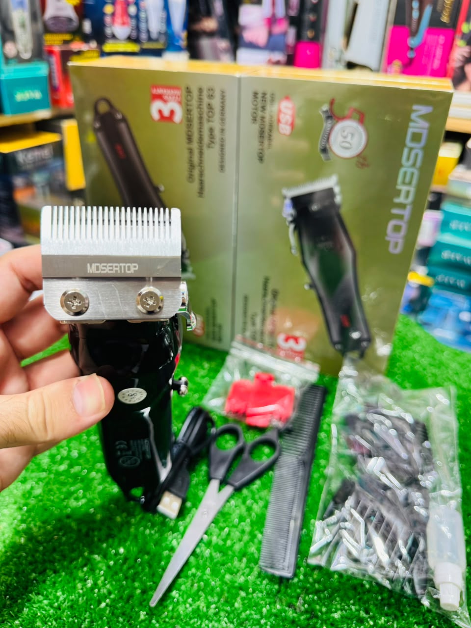 Moser Top Professional Hair Clipper – Rechargeable Trimmer
