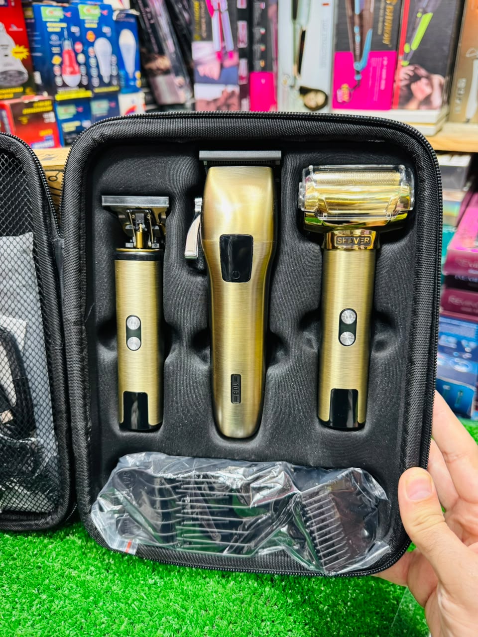 3-in-1 Waterproof Personal Care Kit – Professional Grooming Set