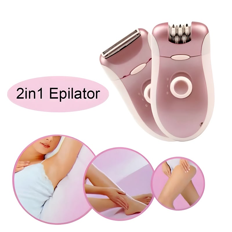 Kemei KM-2068 Luxury 3-in-1 Hair Removal System