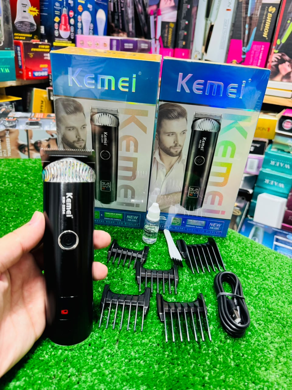 Kemei Professional Rechargeable Hair & Beard Trimmer